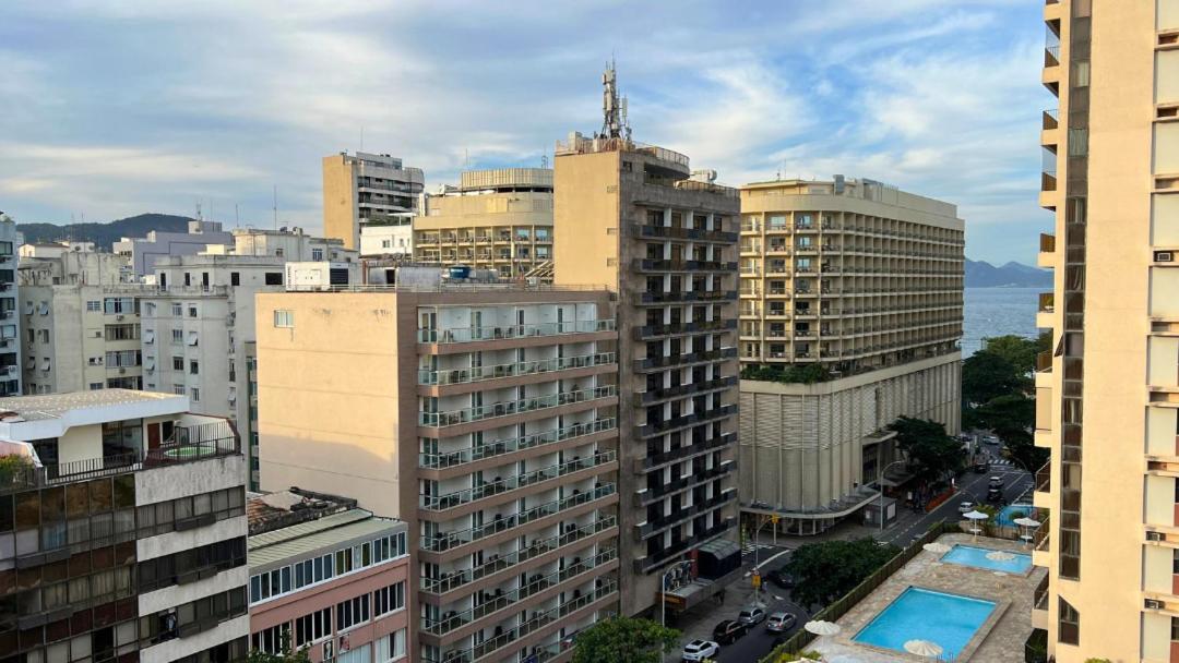 Flat Copacabana com Garagem Río de Janeiro Exterior foto