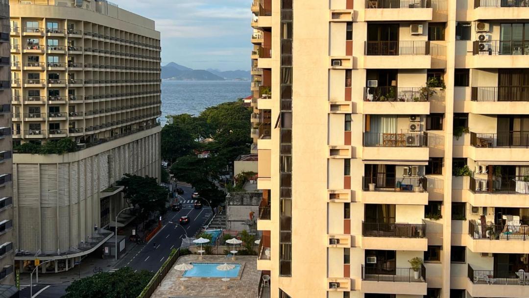 Flat Copacabana com Garagem Río de Janeiro Exterior foto
