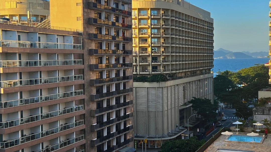 Flat Copacabana com Garagem Río de Janeiro Exterior foto
